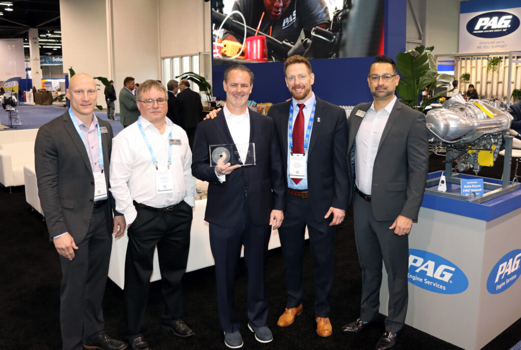 KEYSTONE TURBINE SERVICES (A PAG COMPANY) RECEIVES FOURTH CONSECUTIVE ROLLS-ROYCE BEST IN CLASS AWARD